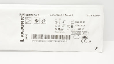 Pajunk 001287-77 SonoPlex II STIM 21G x 100mm